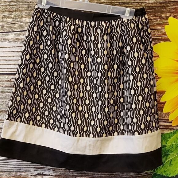 Talbots womans skirt  Size 2P brown / tan - Picture 1 of 5